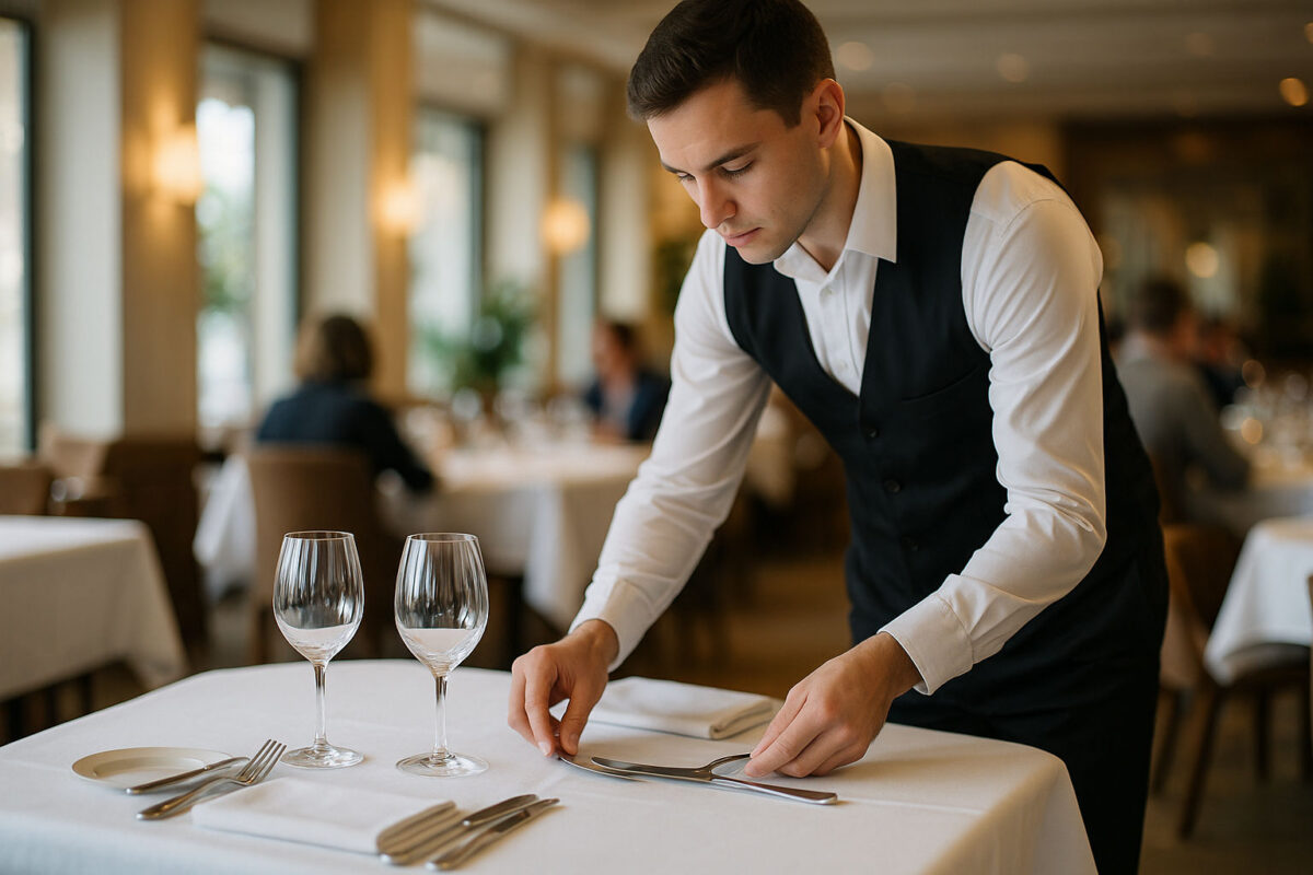 Meseria de ospătar - fișa postului, atribuții și oportunități în industria HoReCa